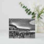 Kings Cross station ansichtkaart Briefkaart (Staand voorkant)