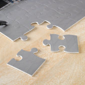 King's Cross Station in Londen Legpuzzel (Zijkant)