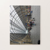 King's Cross Station in Londen Legpuzzel (Verticaal)
