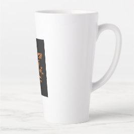 Kings Day 2026 Netherlands orange crown latte mug Mok