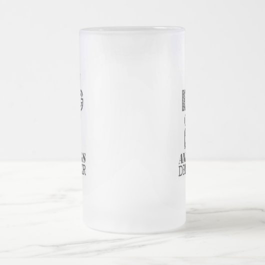 Kings Drink Beer Manly Beer Mok (Center)