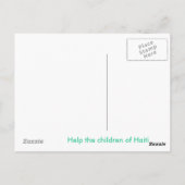 King's Garden Children Briefkaart (Achterkant)