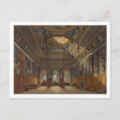 King's Guard Chamber, Windsor Castle, uit 'Royal' Briefkaart (Voorkant)