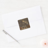 King's Guard Chamber, Windsor Castle, uit 'Royal' Vierkante Sticker (Envelop)