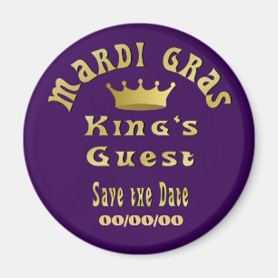 King's Guest Save-the-Date Magneet