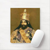 KINGS HAILE SELASSIE I CANVAS PRINT MUISMAT (Met muis)
