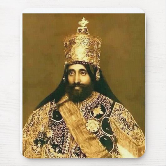 KINGS HAILE SELASSIE I CANVAS PRINT MUISMAT (Voorkant)