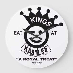 Kings Kastle Hamburgers, Chicago, IL Grote Klok