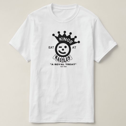 Kings Kastle Hamburgers, Chicago, IL T-shirt (Design voorkant)