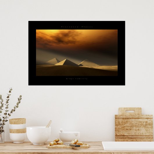 Kings kerkhof poster (Keuken)