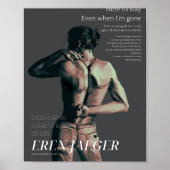 KINGS NEVER DIE - EREN JAEGER POSTER (Voorkant)