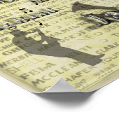 Kings of Swing Bebop Big Band Jazz Poster Print (Hoek)