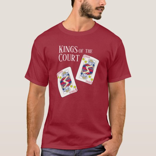 Kings of the Court Pickleball Team T-shirt (Voorkant)