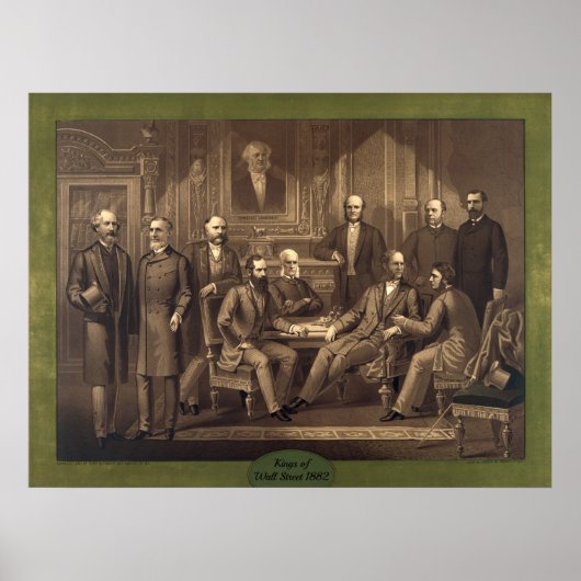 Kings of Wall Street 1882 Poster (Voorkant)
