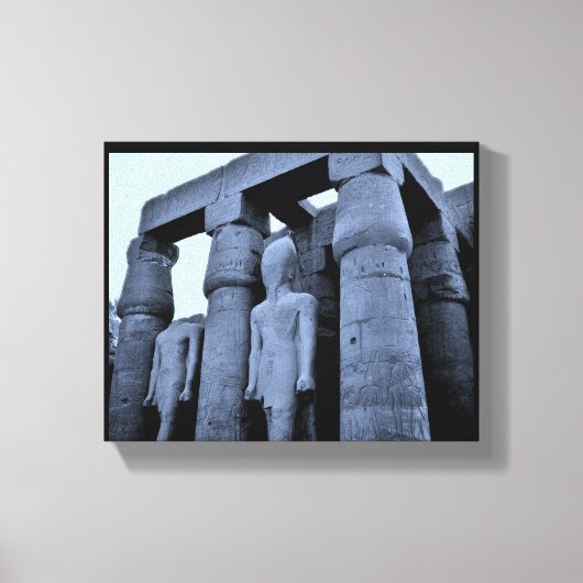 Kings op Karnak Canvas Afdruk (Voorkant)