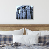 Kings op Karnak Canvas Afdruk (Insitu (Slaapkamer))