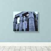 Kings op Karnak Canvas Afdruk (Insitu (Houten vloer))