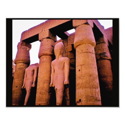 Kings op Karnak Foto Afdruk (Voorkant)