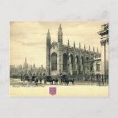 King's Parade, Cambridge England 1915 Briefkaart (Voorkant)