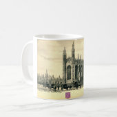 King's Parade, Cambridge England 1915 Koffiemok (Voorkant links)