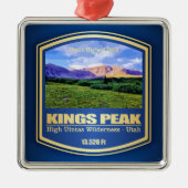 Kings Peak (PF) Metalen Ornament (Voorkant)