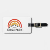 Kings Peak, Utah Bagagelabel (Voorkant horizontaal)