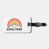 Kings Peak, Utah Bagagelabel (Achterkant horizontaal)