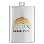 Kings Peak Utah Retro Flacon (Voorkant)