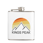 Kings Peak Utah Retro Heupfles (Voorkant)