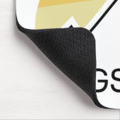 Kings Peak Utah Retro Muismat (Hoek)