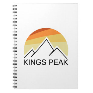 Kings Peak Utah Retro Notitieboek
