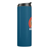 Kings Peak Utah Sun Eagle Thermosbeker (Gedraaid links)