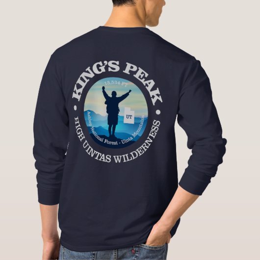Kings Peak (V) T-shirt (Achterkant)