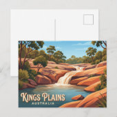 Kings Plains Nationaal Park Australië Briefkaart (Voorkant / Achterkant)