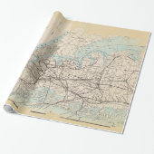 Kings, Queens, Long Island Cadeaupapier (Uitgerold)