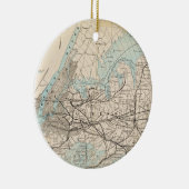 Kings, Queens, Long Island Keramisch Ornament (Rechts)