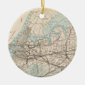 Kings, Queens, Long Island Keramisch Ornament (Voorkant)