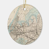 Kings, Queens, Long Island Keramisch Ornament (Links)