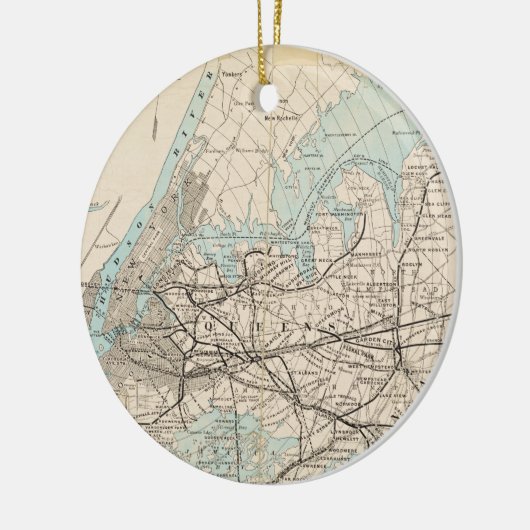 Kings, Queens, Long Island Keramisch Ornament (Links)