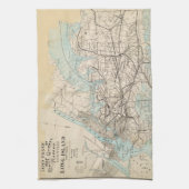 Kings, Queens, Long Island Theedoek (Verticaal)