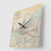 Kings, Queens, Long Island Vierkante Klok (Hoek)