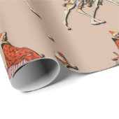 Kings reizen naar Baby Jesus Cadeaupapier (Rol Hoek)