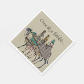 Kings reizen naar Baby Jesus Servet (Hoek)