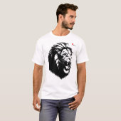King's Roar - Een brullende leeuw T-shirt (Voorkant volledig)