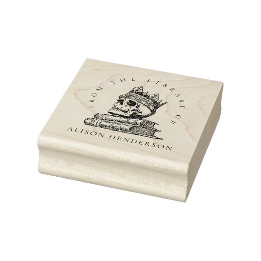  King's Skull Custom uit de bibliotheek van Rubberstempel (Stempel)