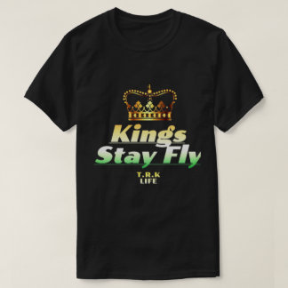 KINGS STAY FLY T.R.K LEVENSTIJL TSHIRT