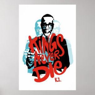 Kings sterft nooit, hulde aan Kevin Samuels Poster