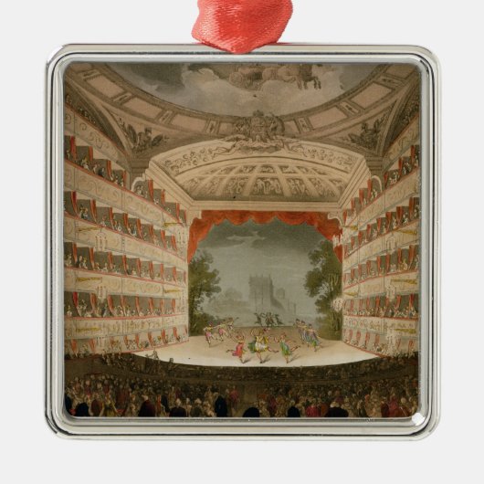 Kings Theater Opera House Metalen Ornament (Voorkant)