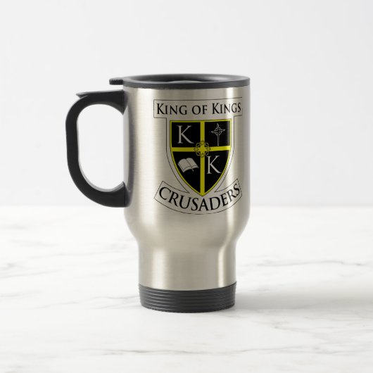 Kings Travel Mug w/Shield Reisbeker (Links)