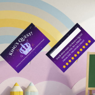 Kings-wedstrijd zondagsschool visitekaartje